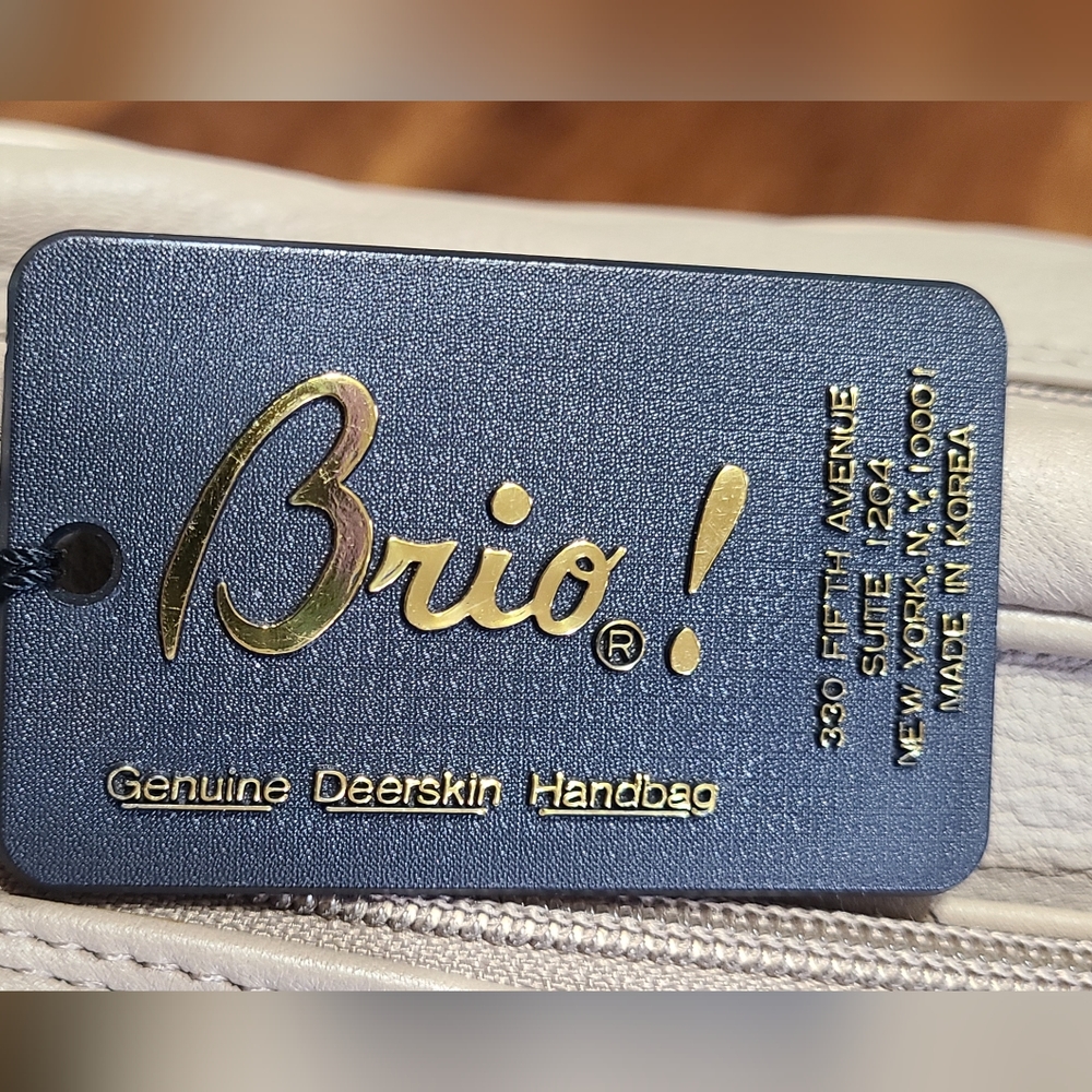 Vintage Brio genuine deerskin purse - Picture 8 of 8